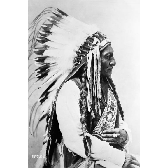 24x36 gallery poster, Sitting Bull, 1885