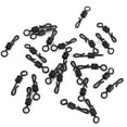 thumbnail image 2 of 25pcs Q Shaped Quick Change Swivels Size Fishing Tackle Accessory For Outdoor Fishing, 2 of 8