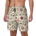 thumbnail image 2 of Daiia Squirrel In The Forest Mens Swim Trunks Swim Shorts Quick Dry Swim Shorts with Mesh Lining Pockets-XX-Large, 2 of 9