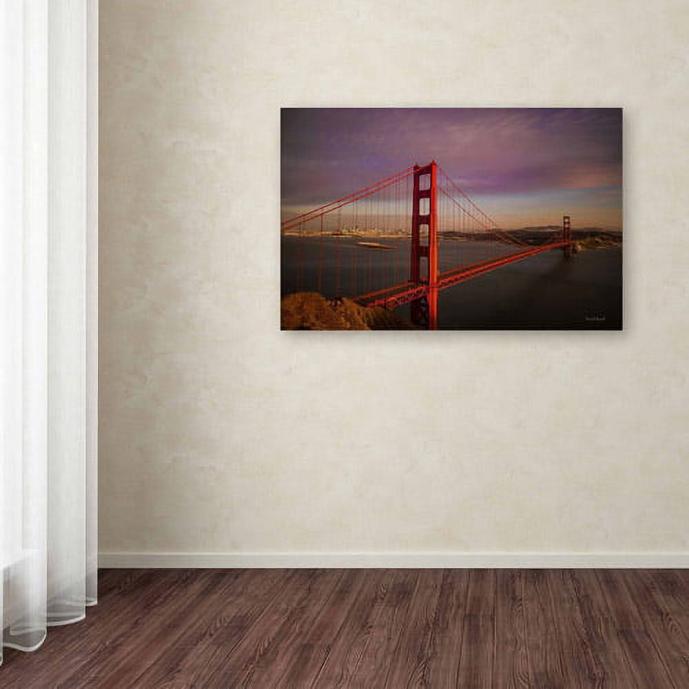 "Golden Gate Bridge" Canvas Art by David Ayash