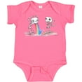 thumbnail image 3 of Inktastic Skeleton Pukes Rainbow Boys or Girls Baby Bodysuit, 3 of 5