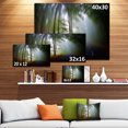 thumbnail image 3 of Fall Landscape in the Forest - Landscape Canvas Art Print, 3 of 4