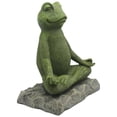 thumbnail image 2 of Statue de Bouddha Animal Yoga Espace Cadeau Art Résine Déco de Jardin, 2 of 8