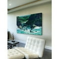 thumbnail image 4 of Marmont Hill "Spring Salmon" Painting Print on Wrapped Canvas, 4 of 7