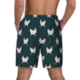 thumbnail image 2 of Lsque Mens Swim Trunks Funny Chicken Pattern - Bathing Suit Compression Liner - Beach Swim Shorts Swimwear - (S-3XL) - Stretch Quick Dry -Large, 2 of 9