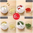 thumbnail image 2 of Labymos New Mini Stainless Steel Garlic Press Punch Garlic Multifunction Vegetable Cutter Garlic Kitchen Tool, 2 of 7