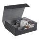 thumbnail image 4 of 1800+ Card Deck Case para Trading Cards, Magnetic Storage Box Top Side-Loading Game Cards Negro+Gris, 4 of 8