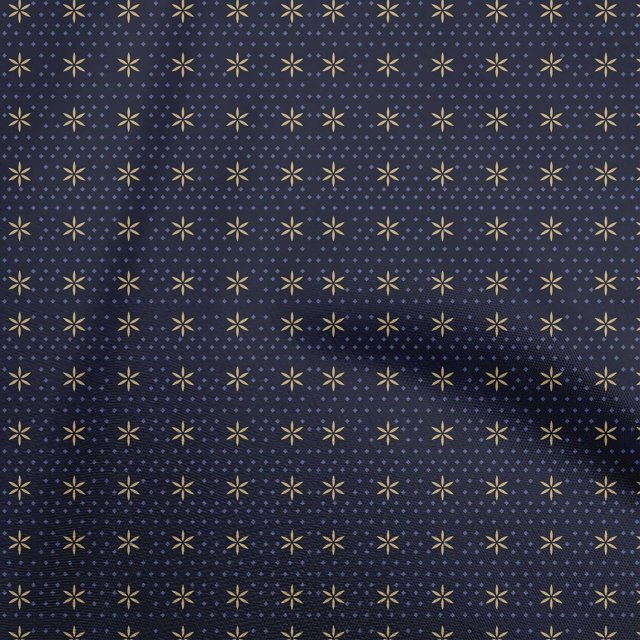 oneOone Rayon Medium Purple Fabric Geometrical Sewing Material Print Fabric By The Yard 56 Inch Wide