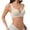 Beige, variant on Jelly Sports Bras for Women Soft Cloud Full Coverage Unlined Wireless Plus Size Daily Lingerie Smooth Seamless Underwear Bra Brown - C