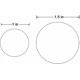 thumbnail image 4 of 1" round label removable colour coded dot stickers, 500 labels per roll(White), 4 of 4