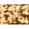 thumbnail image 1 of Ahgly Company Indoor Rectangle Abstract Orange Modern Area Rugs, 2' x 3', 1 of 4