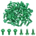 thumbnail image 1 of Unique Bargains 200 Pcs 10-32 x 1/2 Inch Self Tapping Ground Screw, Grounding Hex Flanged Head, 1 of 7