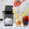 thumbnail image 4 of Zootealy Manual Rotary Ice Crusher 1.25L for Cocktails and Smoothies, 4 of 6