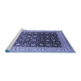 thumbnail image 2 of Ahgly Company Machine Washable Indoor Rectangle Oriental Blue Traditional Area Rugs, 6' x 9', 2 of 4