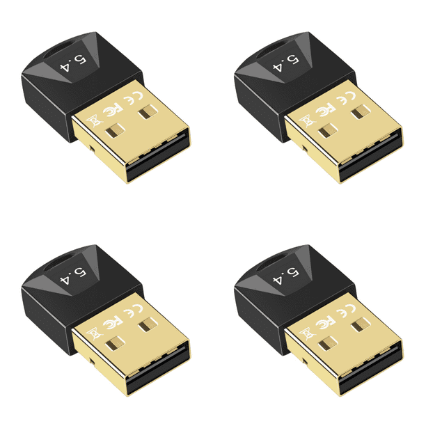 Adaptador USB Bluetooth 5.4 Dongle inalámbrico compatible con Windows 11/10/8.1