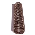 thumbnail image 1 of Protector de Brazo de Tiro con Arco ANGGREK Cuero Negro y Marrón 1 Pieza, 1 of 8