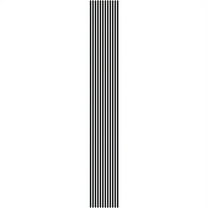 InHome Black Caming Lines Wall Decals Set of 2 ,20.5-in by 3.86-in