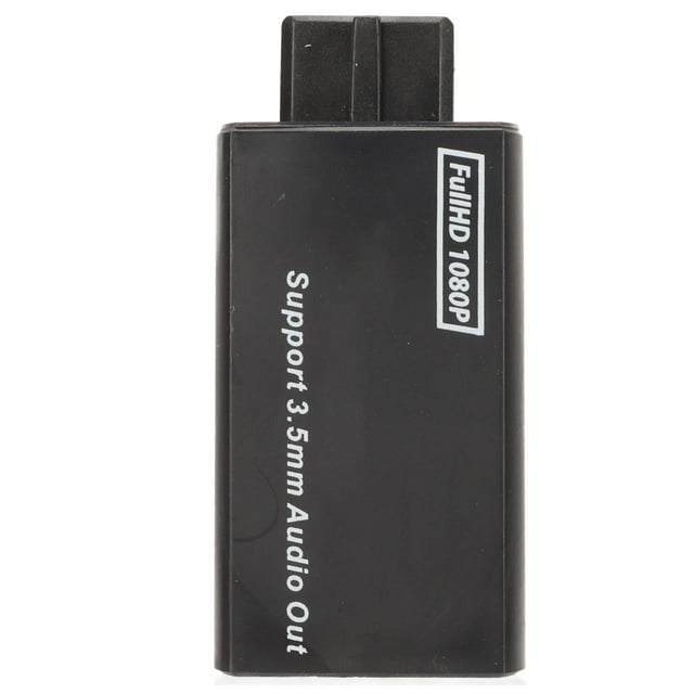 HD Adaptateur d'Interface Multimédia, Plug And Play Console de Jeu Convertisseur Vidéo Conversion de Signal Stable Plein HD 1080P pour les Accessoires de Jeu