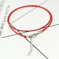 thumbnail image 4 of kurtrusly Collier Collier Ras du Cou Corde Polyester Bracelet Perles Cordon DIY Pendentif Rallonge Chaîne Bijoux Accessoires Noir, 4 of 9