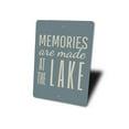 thumbnail image 4 of Lake Memories Novelty Decor, Metal Wall Sign - 10x14 Inches, 4 of 4