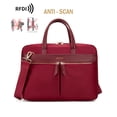 thumbnail image 1 of Maletín de moda para mujer, bolso de hombro cruzado para ordenador portátil de 15 y 16 pulgadas, para viaje de negocios y oficina, 13,3 Fivean unisex, 1 of 2