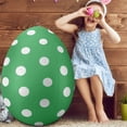 thumbnail image 3 of HuiXinOu Inflatable Easter Egg Outdoor Decor，33x47cm Large Blow Up Colorful Egg for Yard Garden Party，Kids Play Toy，Spring Festival Holiday Backdrop Prop, 3 of 4