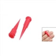 thumbnail image 3 of Aguja de Dispensador de Pegamento de Cabeza de Pin Conica de Plastico,25 Calibre, 0.26mm Tamano de Apertura, Rojo (Paquete de 2000), 3 of 3