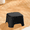 black, variant on WEISHAWEI Anti-Slip Bath Round Stool,Small Plastic Step Stool, 8.4" Heavy-Duty ABS Shower Stool, Stackable Step Stool, Compact Foot stools Household Mini Stool for Bathroom, Home, Kitchen, Garden