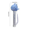 thumbnail image 3 of Sharks Thermometers, Large Floating Easy Read Water Temperature Gauge, Shatter Resistant With String, For Indoor Outdoor Pools Spas Pond Bathtubs, Fahrenheit & Centigrade, 3 of 6