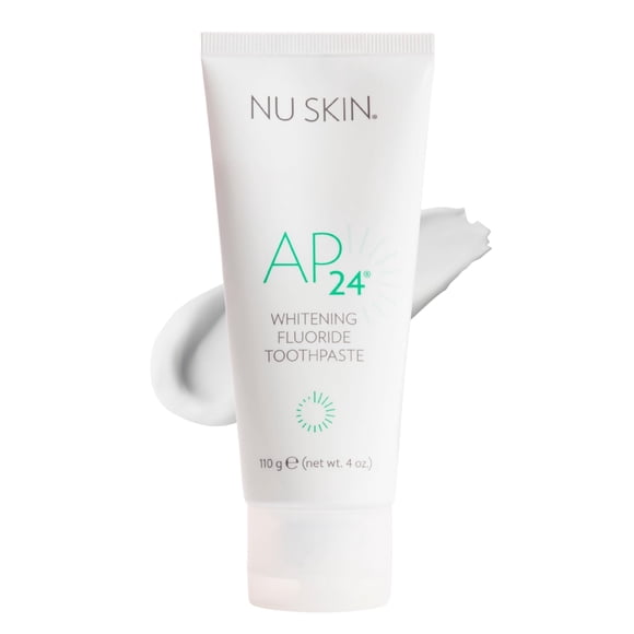 Pasta de dientes Nu Skin AP 24 con flúor blanqueador, 120 ml, vainilla y menta