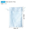 thumbnail image 2 of REGALWOVEN Satin Bags with Drawstring, Wedding Favor Bags Gift Packaging Sky Blue, Light Green, Light Purple, 2 of 6