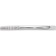 thumbnail image 3 of 14K White Gold Diamond Wedding Band (Size 7) Made In India rm2203b-012-waa, 3 of 5