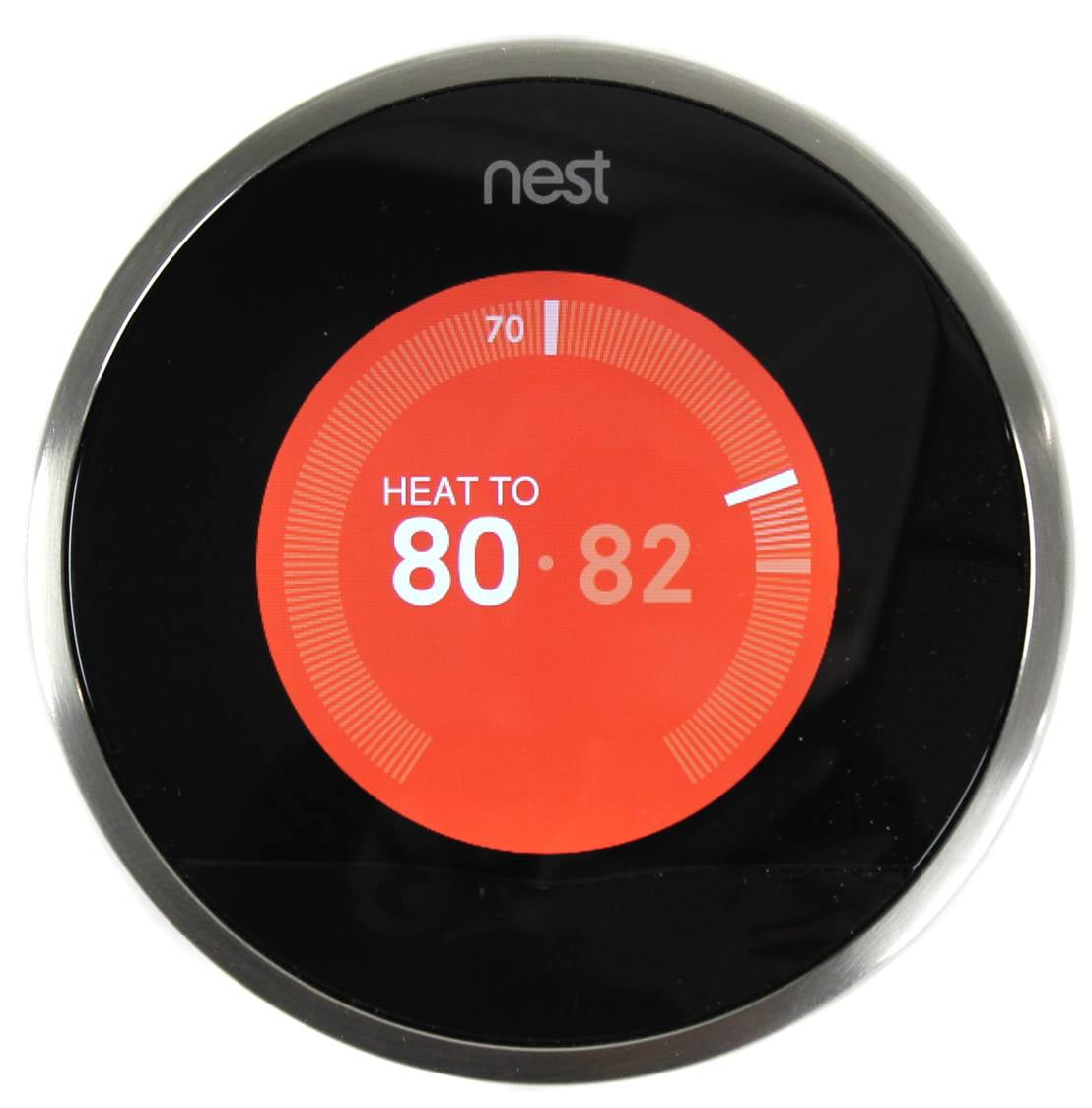Nest Learning Thermostat - 2nd Generation - Walmart.com