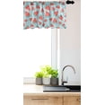 thumbnail image 3 of Ambesonne Fruit Window Valance, Watermelon Slices, 54" X 18", Coral Pale Blue, 3 of 3