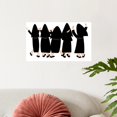 thumbnail image 3 of CafePress - Five Nuns - 20x12 Wall Decal, 3 of 3
