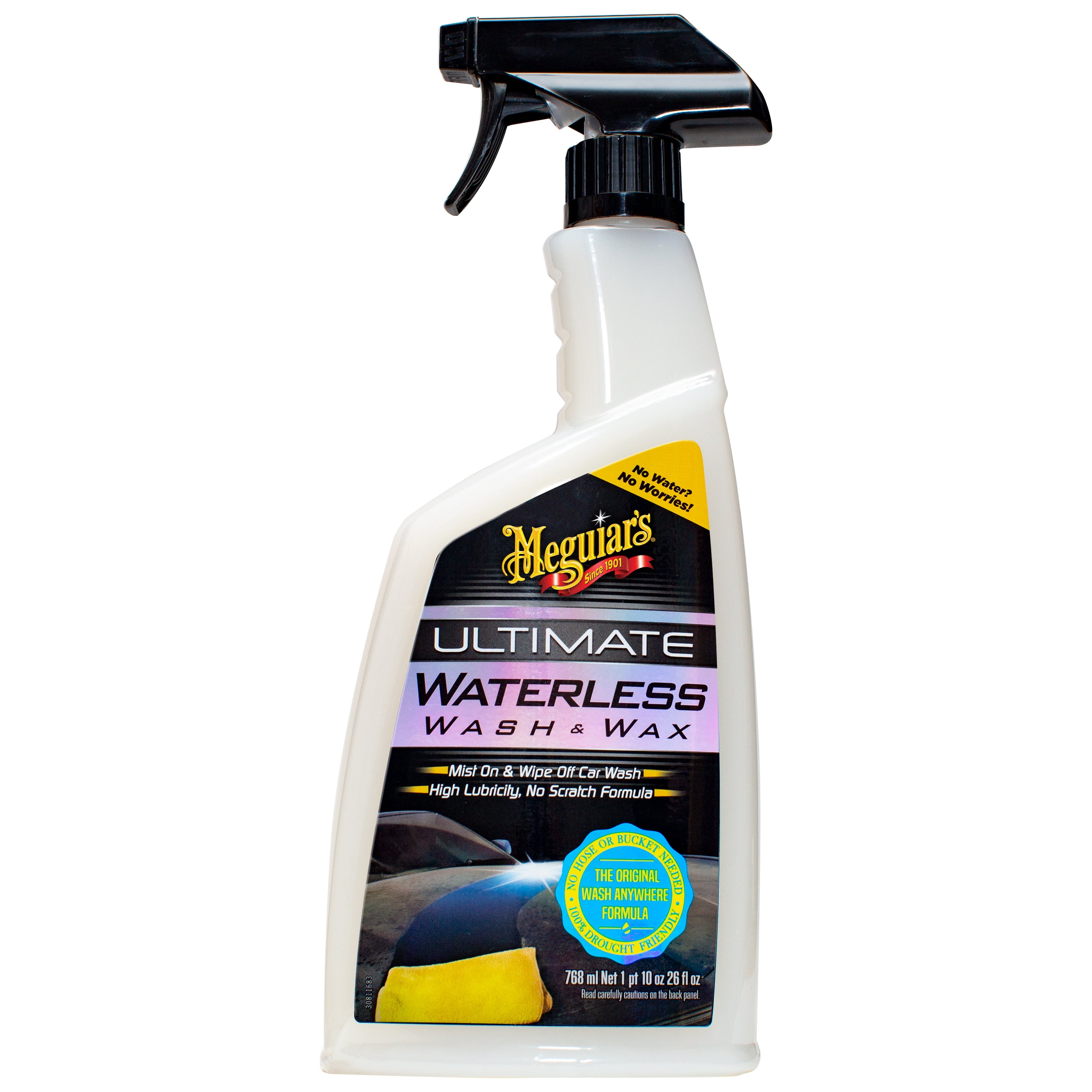 Meguiar's Ultimate Waterless Wash & Wax, G3626, 26 Oz