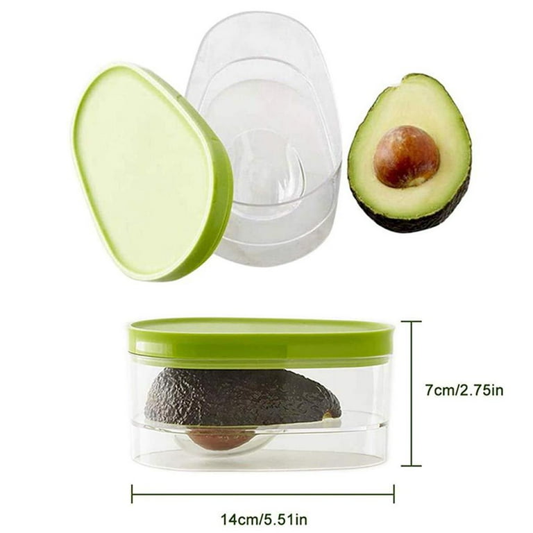 1pc Avocado Storage Container, Fruit Storage Box, Airtight Seal Food Saver  Avocado Box