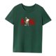 thumbnail image 3 of Camiseta para mujer con cuello redondo y cuello redondo, camisetas de verano para viajes en la calle y vacaciones L, 3 of 8