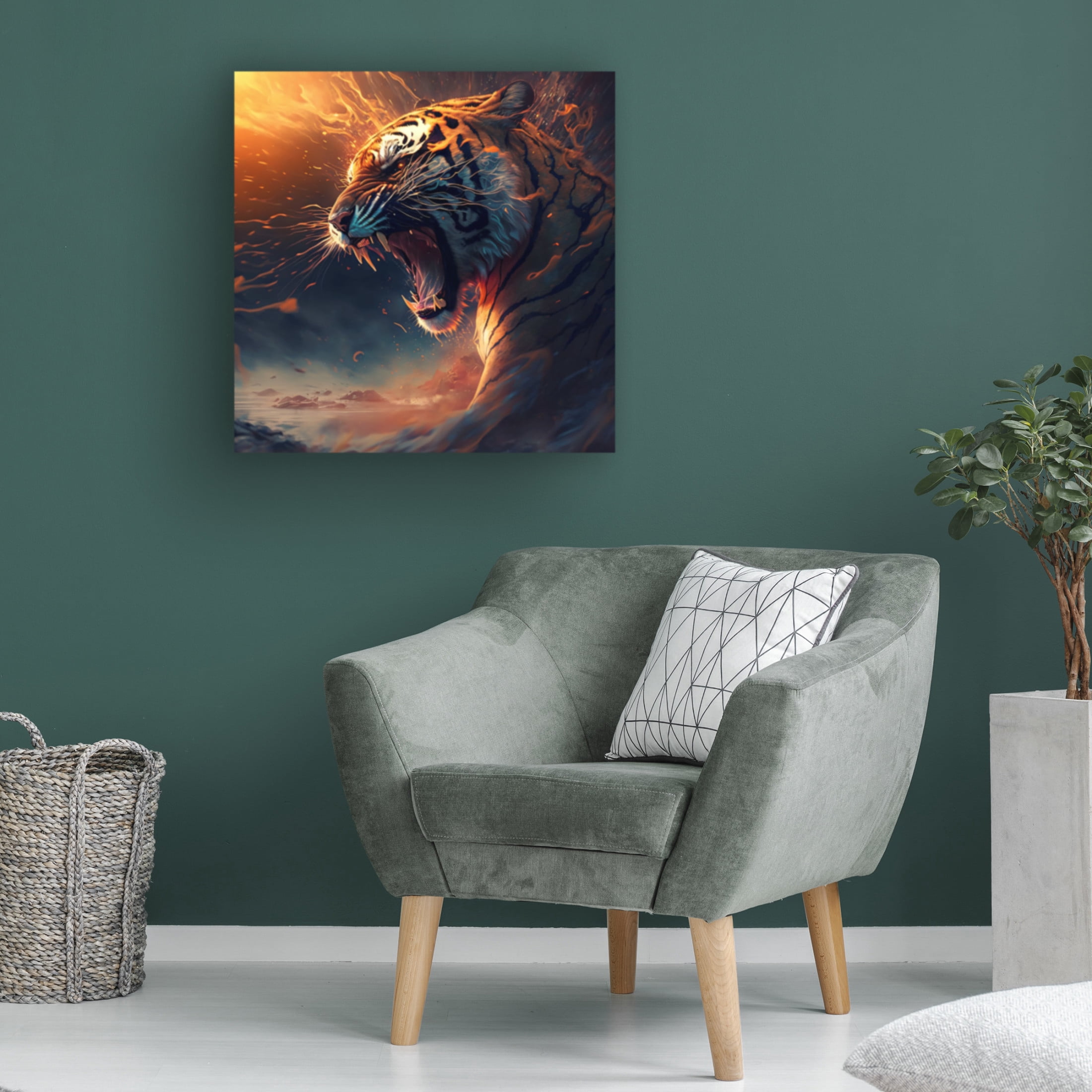 Canvas Wall Art - Ray Heere 'Desert Of Dreams 5' Wall Art for Living Room, Bedroom, or Office Décor by Trademark Fine Art - 14 x 14 Inches