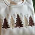 thumbnail image 2 of Christmas Tree Embroidered Sweatshirt, Christmas Tee for Women, Christmas Tree Tshirt, Merry Christmas Shirt, Holiday Sweater,Christmas Gift, 2 of 5