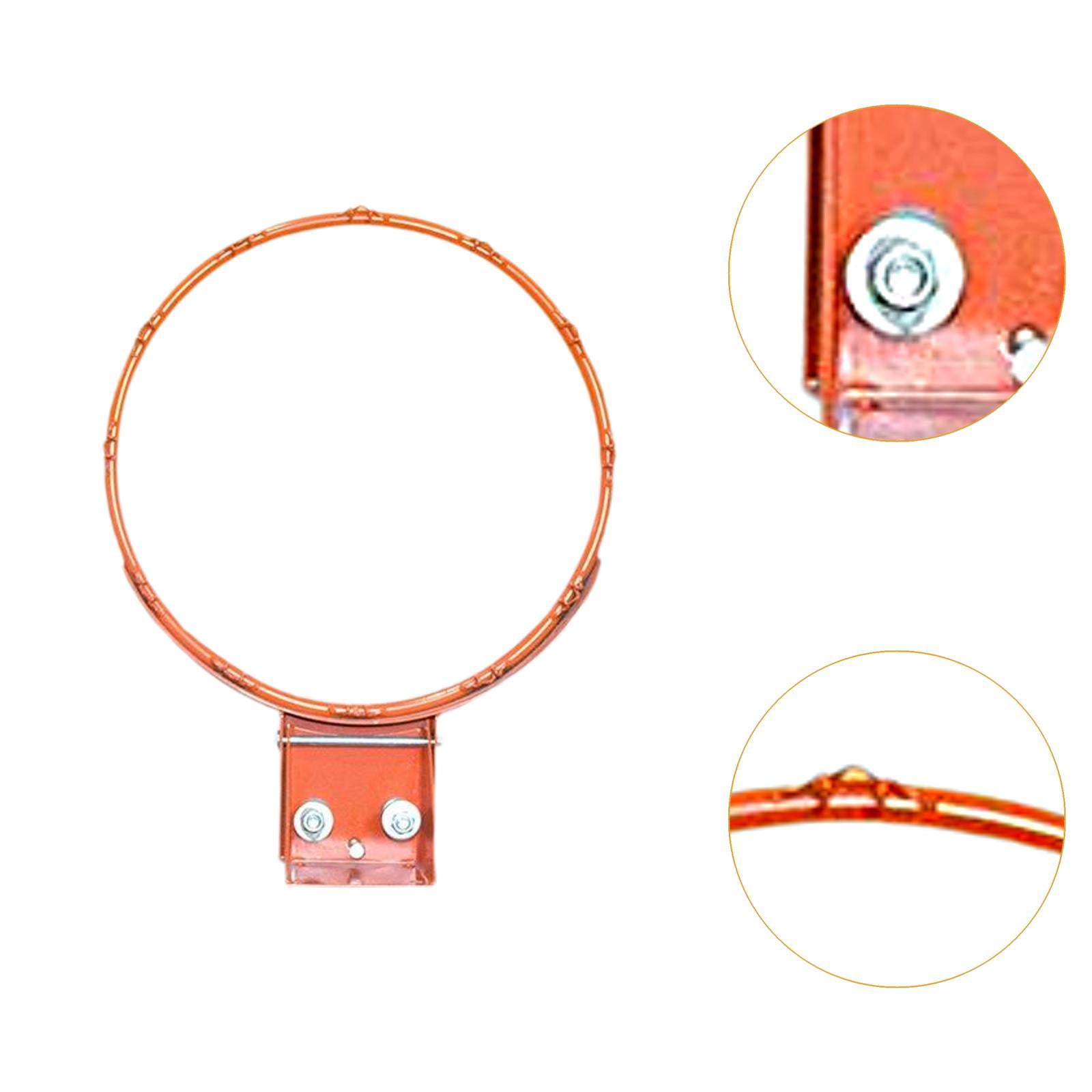 GARENDE 18 inch Basketball Rim Men Women Portable Basketball Hoop for Park Lawn Home