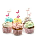 thumbnail image 3 of LABSERRON Flamingo Topper Pink Cardboard 100Pcs 4.6in, 3 of 8