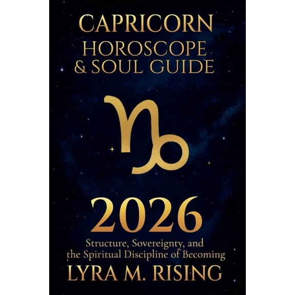Zodiac Horoscope & Soul Guide 2026 Capricorn Horoscope & Soul Guide 2026: Structure, Sovereignty, and the Spiritual Discipline of Becoming, Book 10, (Paperback)