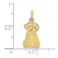 thumbnail image 3 of Finest Gold 10K Puppy Charm, 3 of 4
