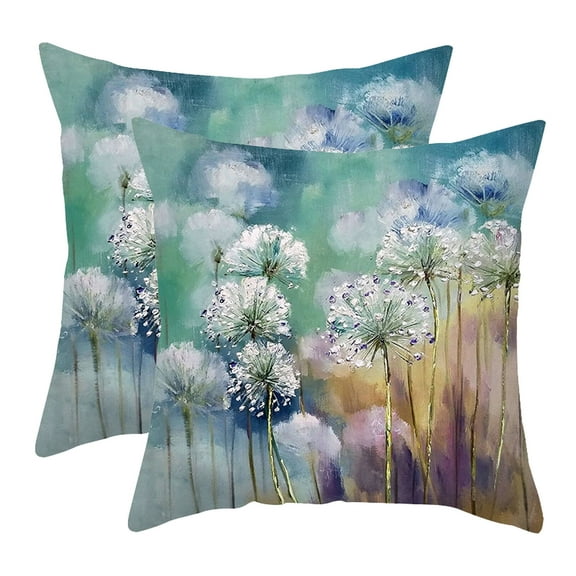 AUQ 2Pcs Pillow Covers,Velvet Throw Couch Pillows,Soft Velvet Throw Pillows,Style 14