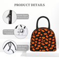 thumbnail image 4 of Balery Pumpkin Fallen Leaves Bolsa de Almuerzo para Mujeres, Caja de Almuerzo, Bolsa de Almuerzo Pequeña Impermeable, Tote de Almuerzo Reutilizable con Gran Capacidad, 4 of 6