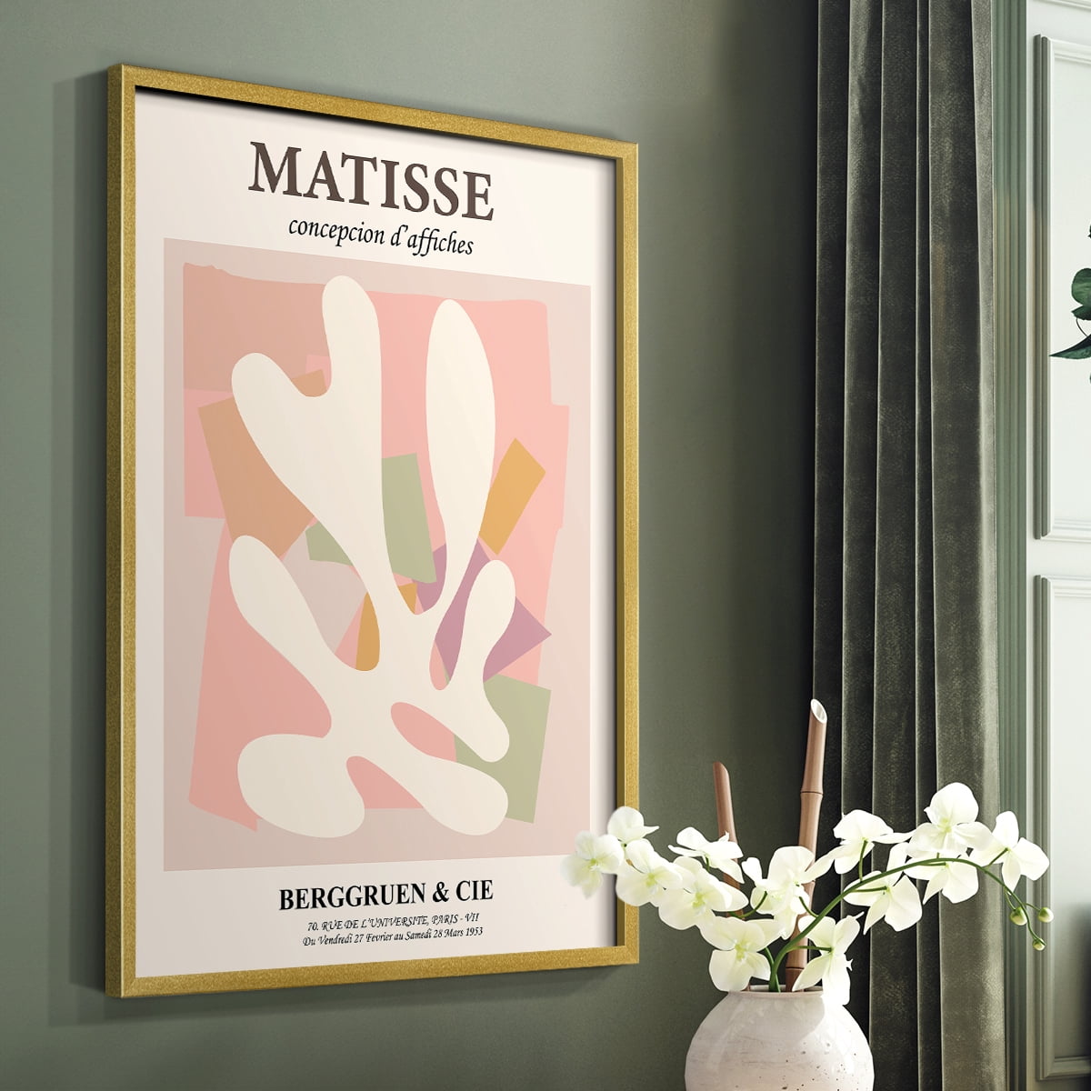 Matisse LV Framed Print - Solid Wood