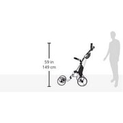 CaddyTek Explorer Version 8, Silver Golf Push & Pull Carts