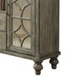 thumbnail image 5 of ACME Velika 2-Drawers Wooden Console Table with 2 Doors in Weathered Gray, 5 of 9