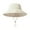 Beige, variant on Unisex Adjustable Drawstring Bucket Hat for Outdoor Summer Activities Lightweight Breathable Sun Comfort